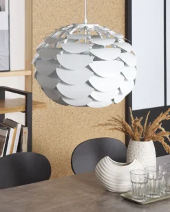 Loftlampe MOSELLE Metal Hvid