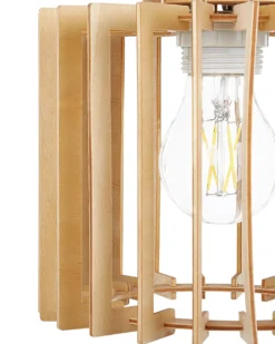 Loftlampe NIARI Lysebrun