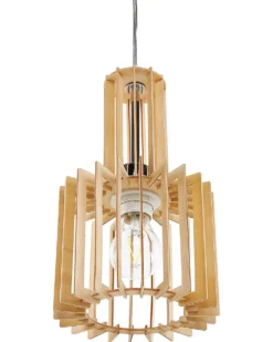 Loftlampe NIARI Lysebrun