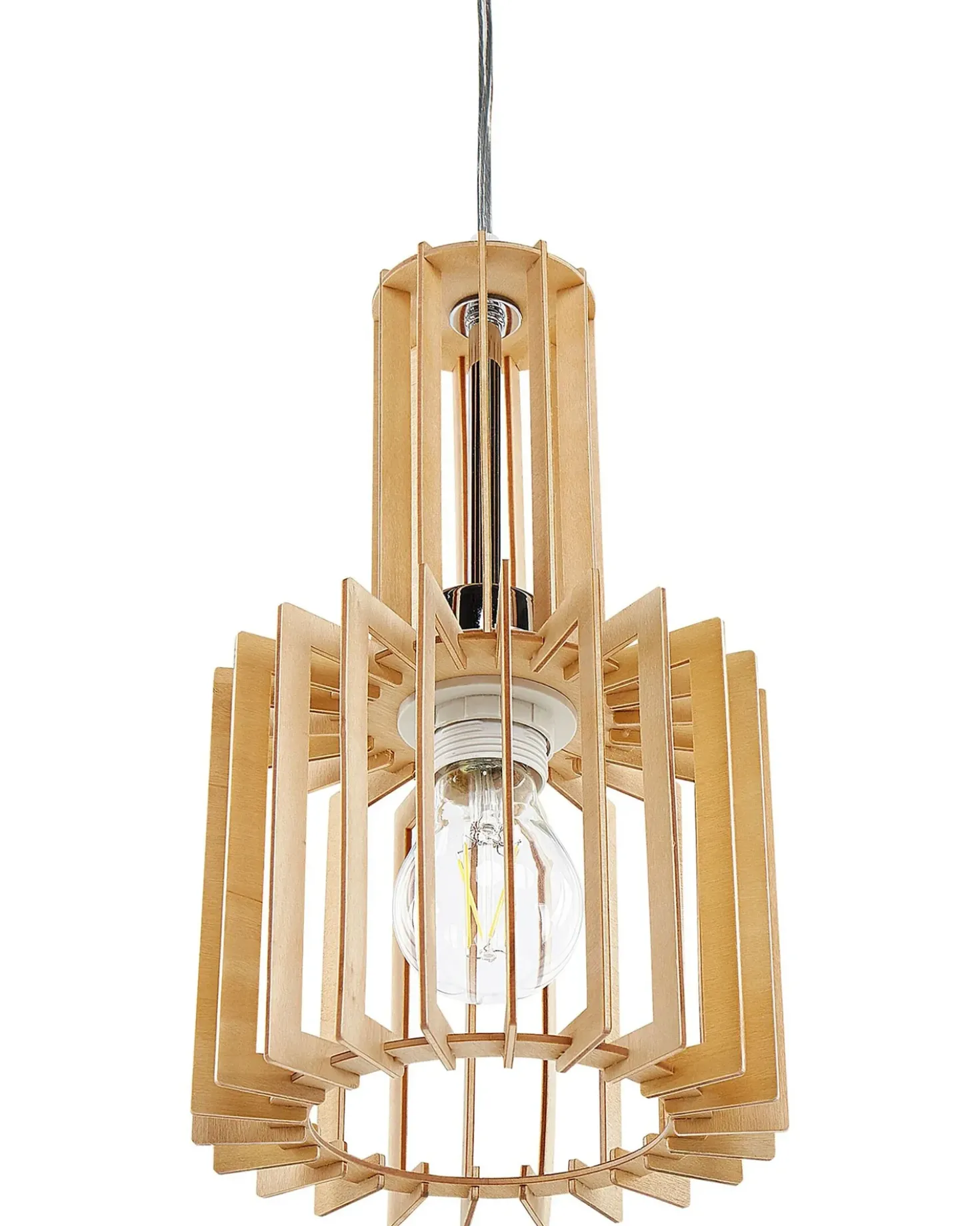 Loftlampe NIARI Lysebrun