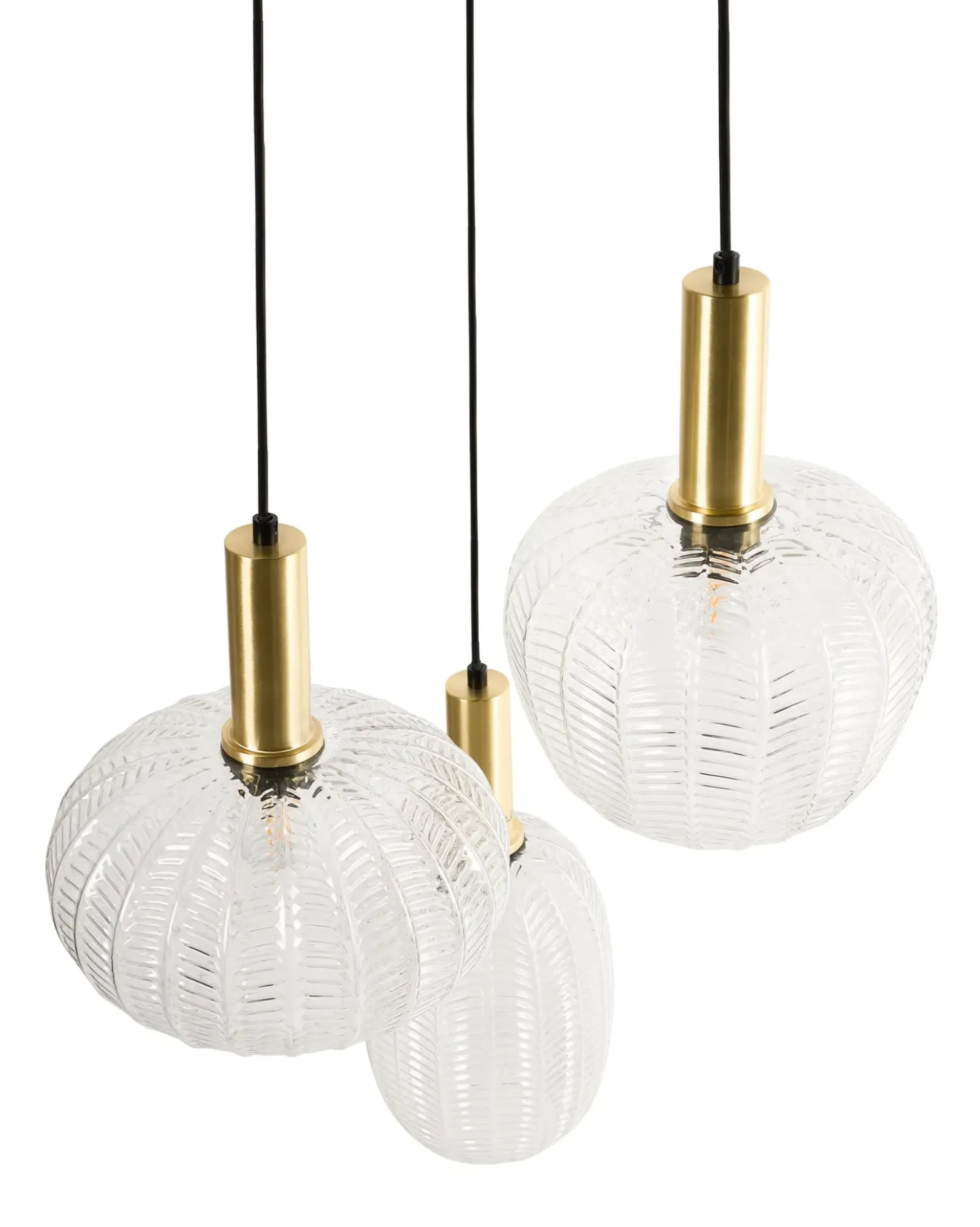 Loftlampe NJORO Glas Transparent
