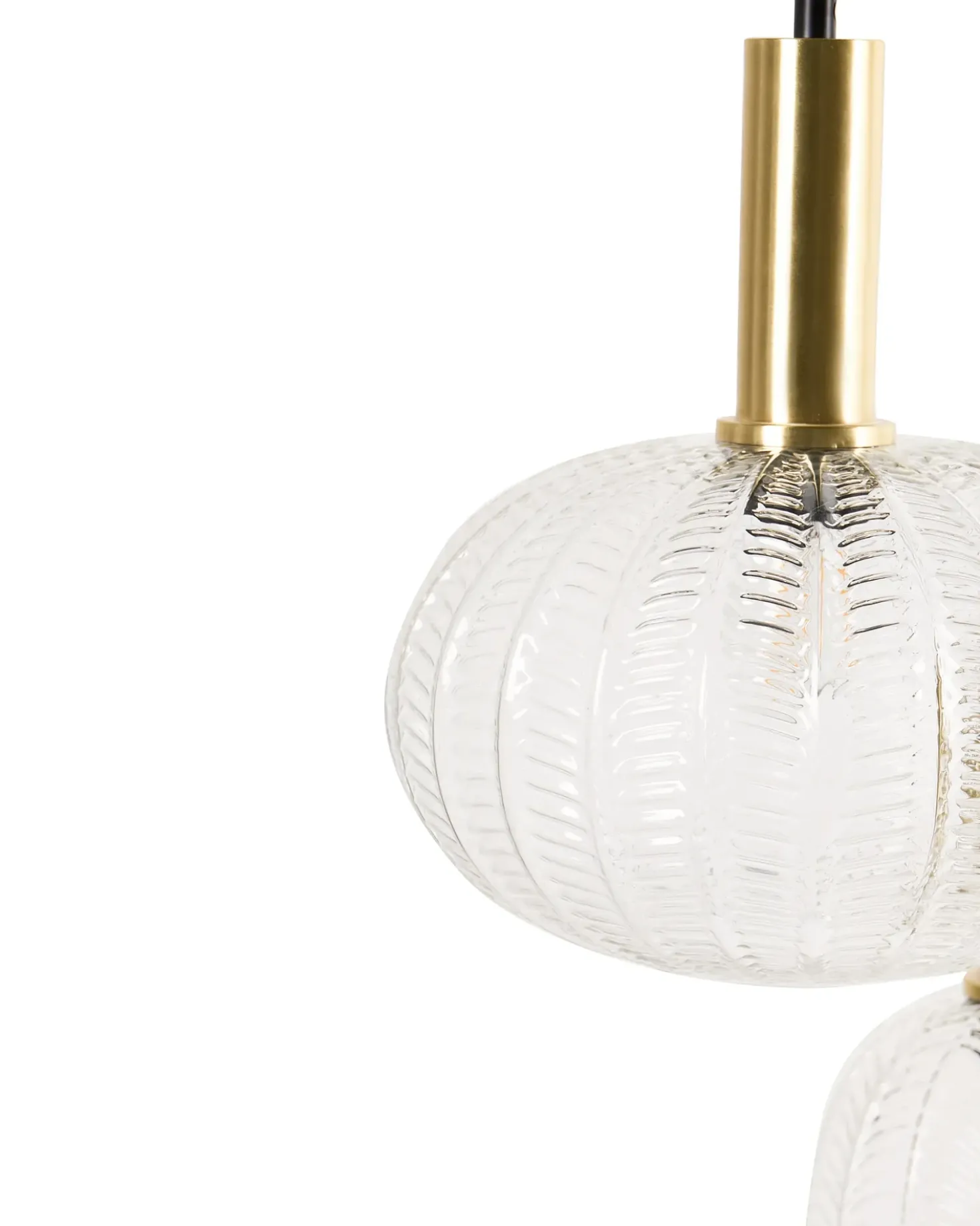 Loftlampe NJORO Glas Transparent
