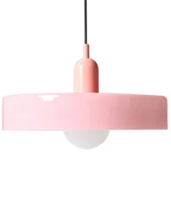 Loftlampe PAALA Glas Lyserød