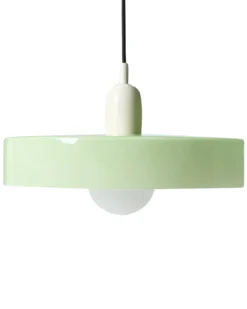 Loftlampe PAALA Glas Mintgrøn