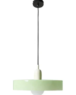Loftlampe PAALA Glas Mintgrøn