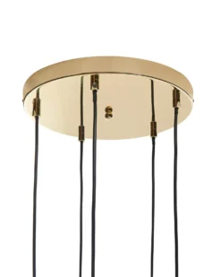 Loftlampe PABELLON Glas Blå