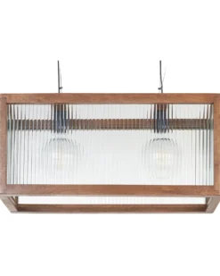 Loftlampe PENNA Mangotræ Brun