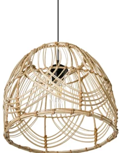 Loftlampe POSTRERO Rattan Naturlig