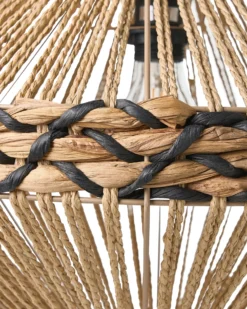 Loftlampe RABACCA papirreb Naturlig