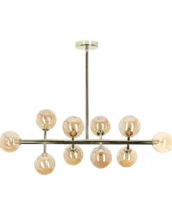 Loftlampe RAMIS Metal Guld