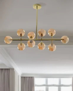 Loftlampe RAMIS Metal Guld