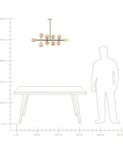 Loftlampe RAMIS Metal Guld