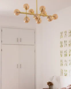 Loftlampe RAMIS Metal Guld