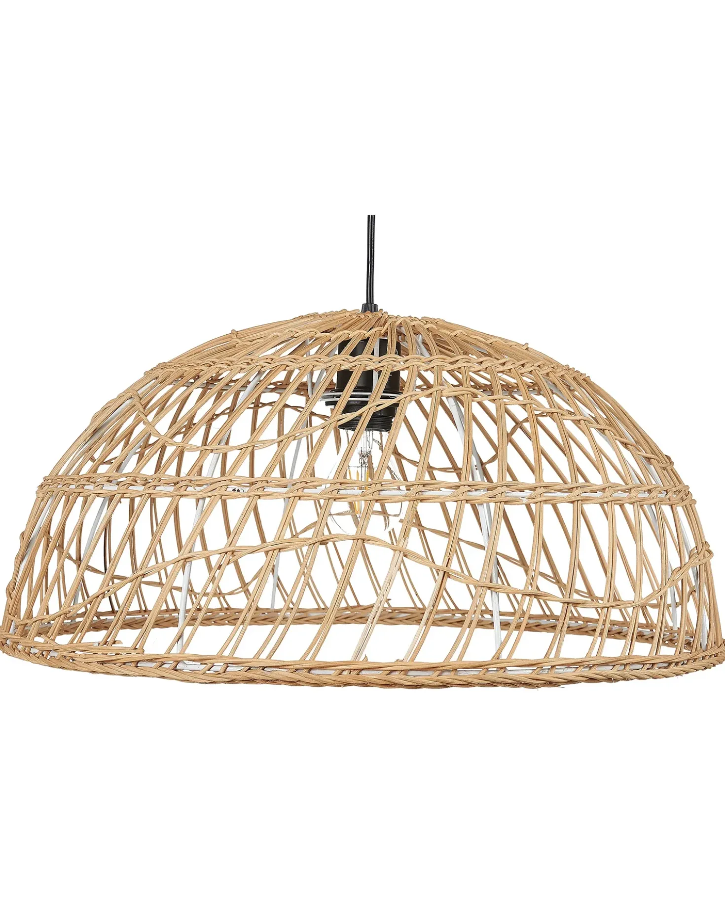 Loftlampe RAVINE Rattan Naturlig