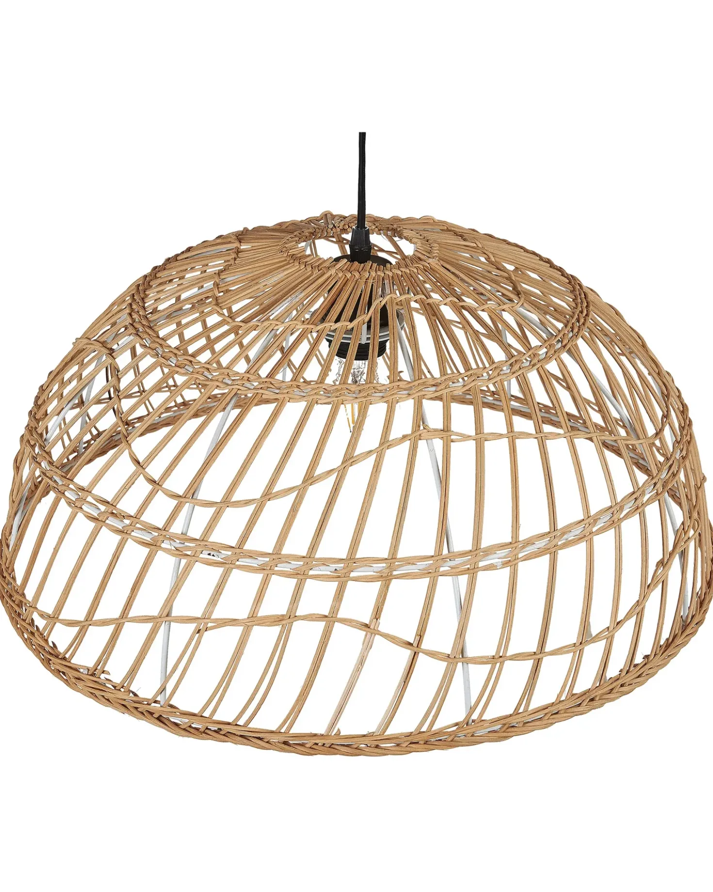 Loftlampe RAVINE Rattan Naturlig