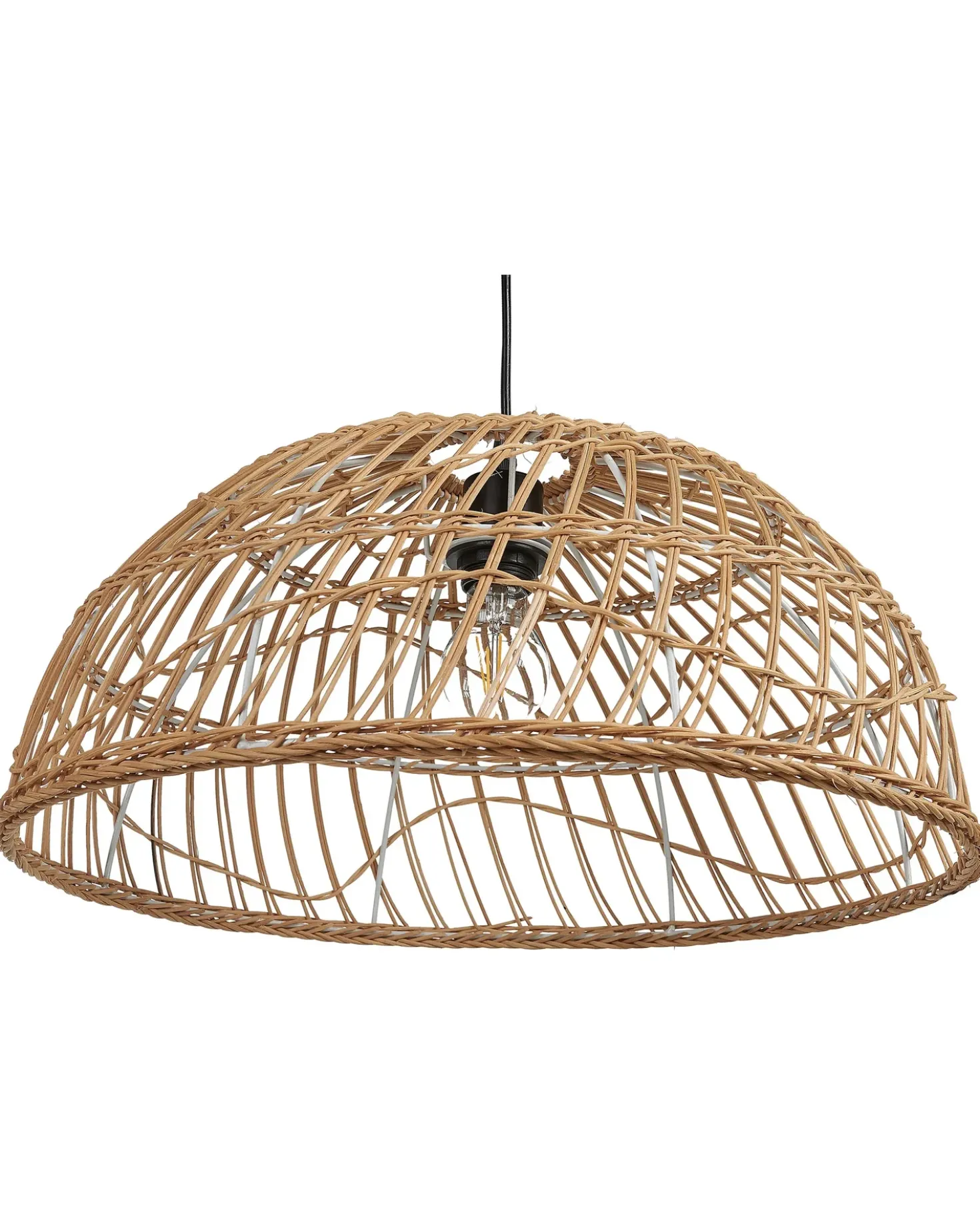 Loftlampe RAVINE Rattan Naturlig