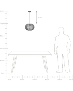 Loftlampe REINE Metal Sølv