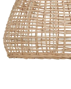 Loftlampe SAKENI Rattan Naturlig