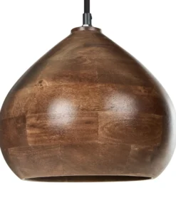 Loftlampe SANYATI Mangotræ Mørkebrun