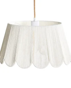 Loftlampe SEBAKWE papirreb Lys Beige