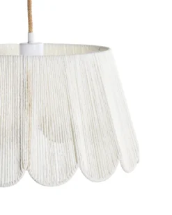 Loftlampe SEBAKWE papirreb Lys Beige