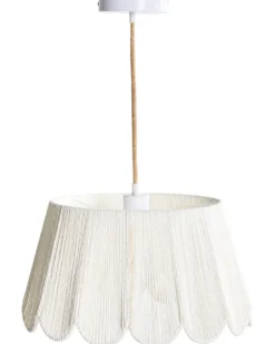 Loftlampe SEBAKWE papirreb Lys Beige
