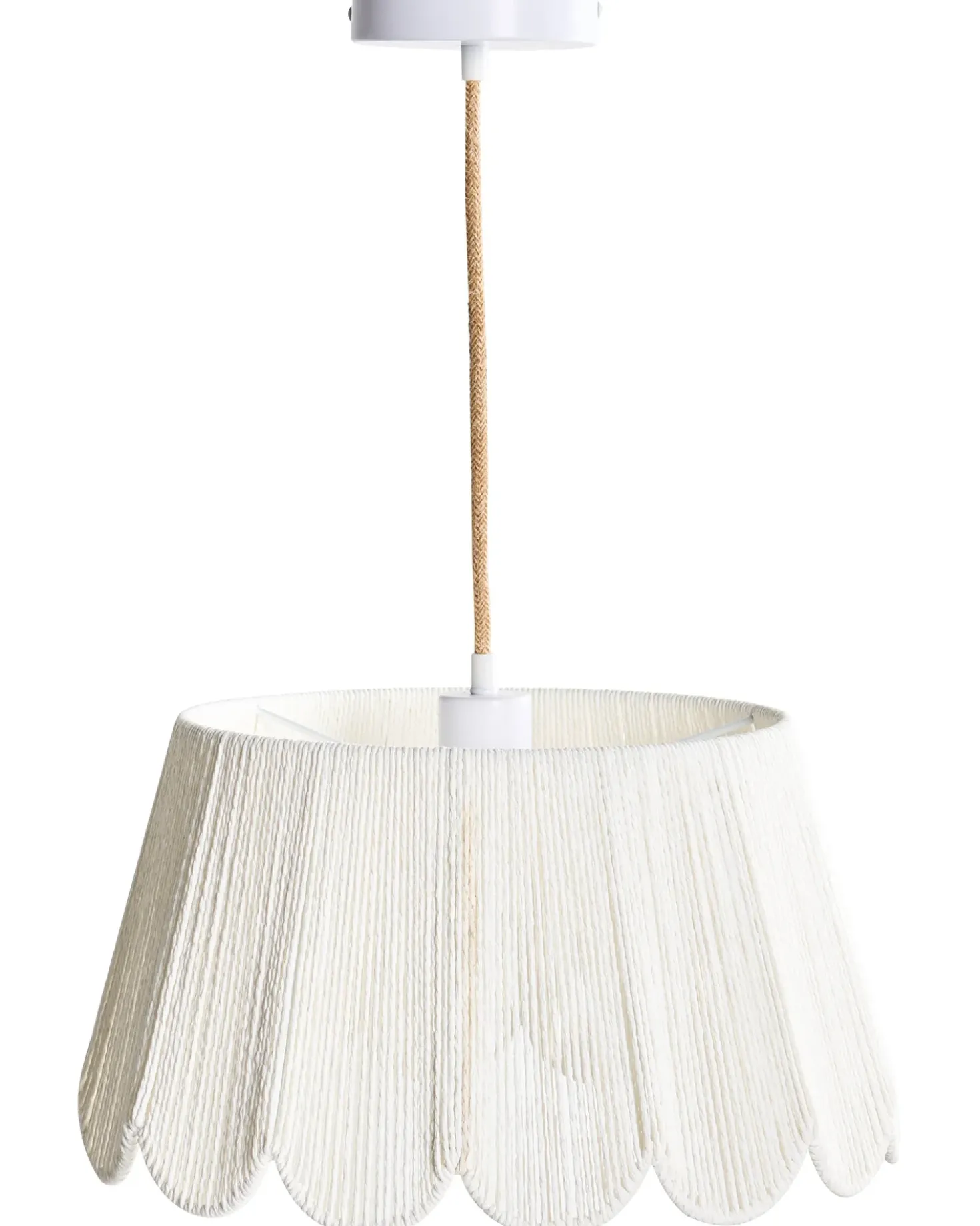 Loftlampe SEBAKWE papirreb Lys Beige