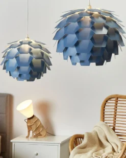 Loftlampe SEGRE S Blå