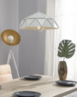 Loftlampe SENIA Metal Hvid