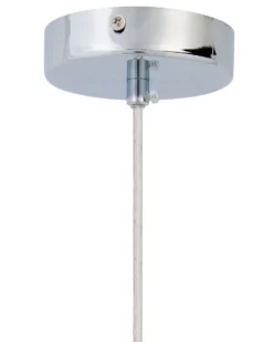 Loftlampe SESSERA Glas Sølv