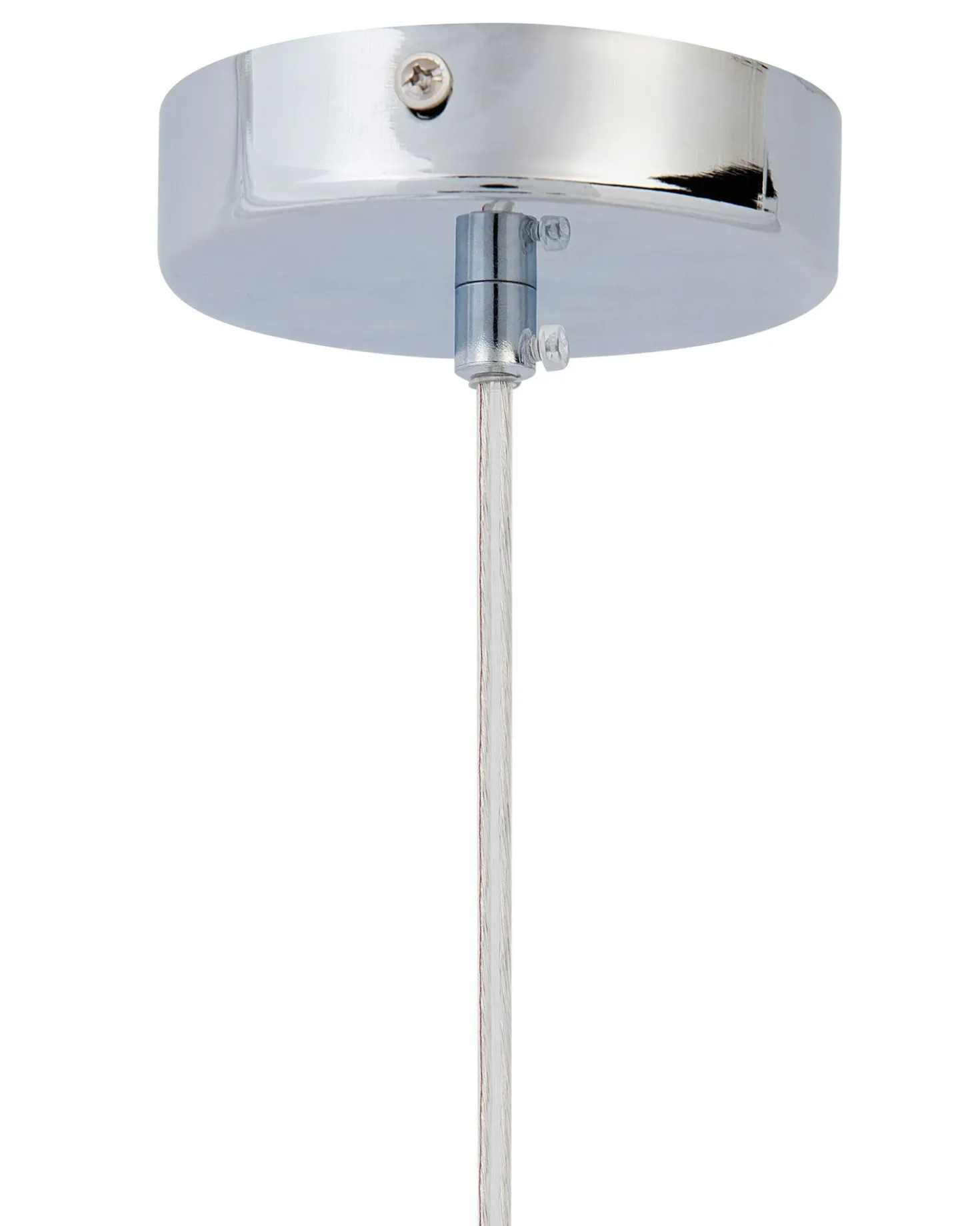 Loftlampe SESSERA Glas Sølv