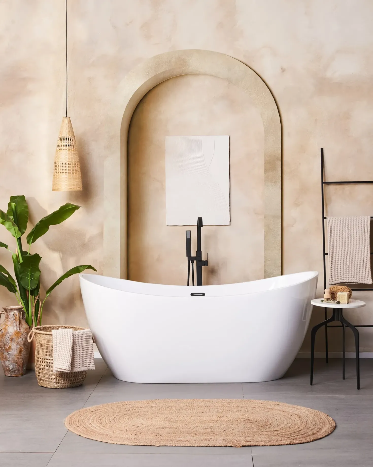 Loftlampe SUAM Bambus Naturlig