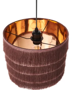 Loftlampe SUAPURE Lyserød