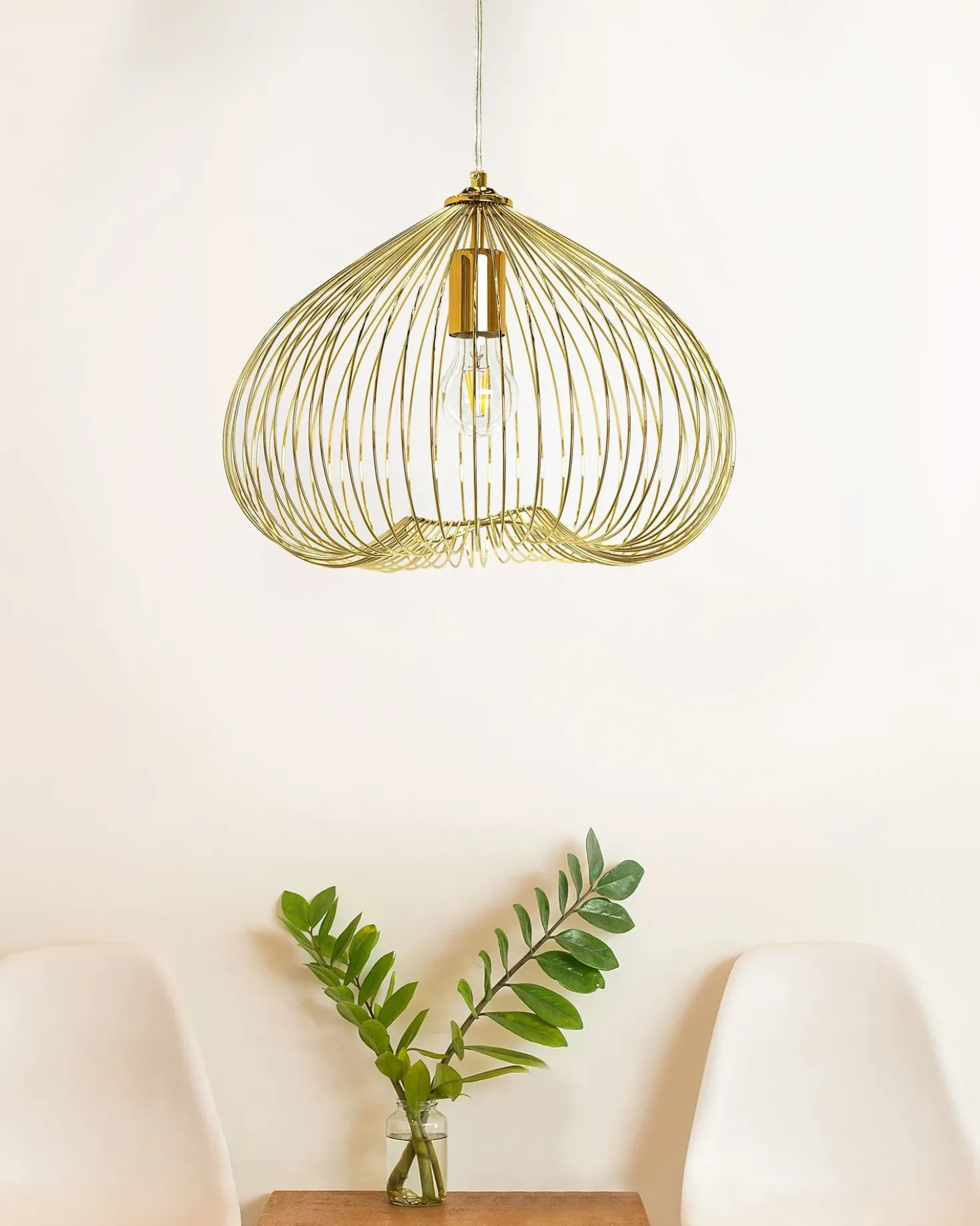 Loftlampe TORDINO Metal Guld