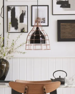 Loftlampe TRESA Metal Sort
