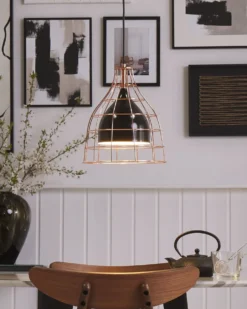 Loftlampe TRESA Metal Sort