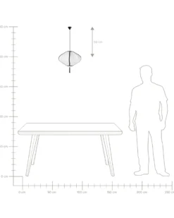 Loftlampe TUCURO Hvid