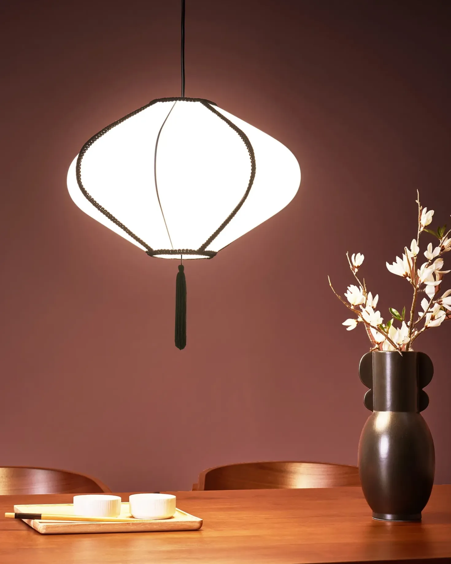 Loftlampe TUCURO Hvid