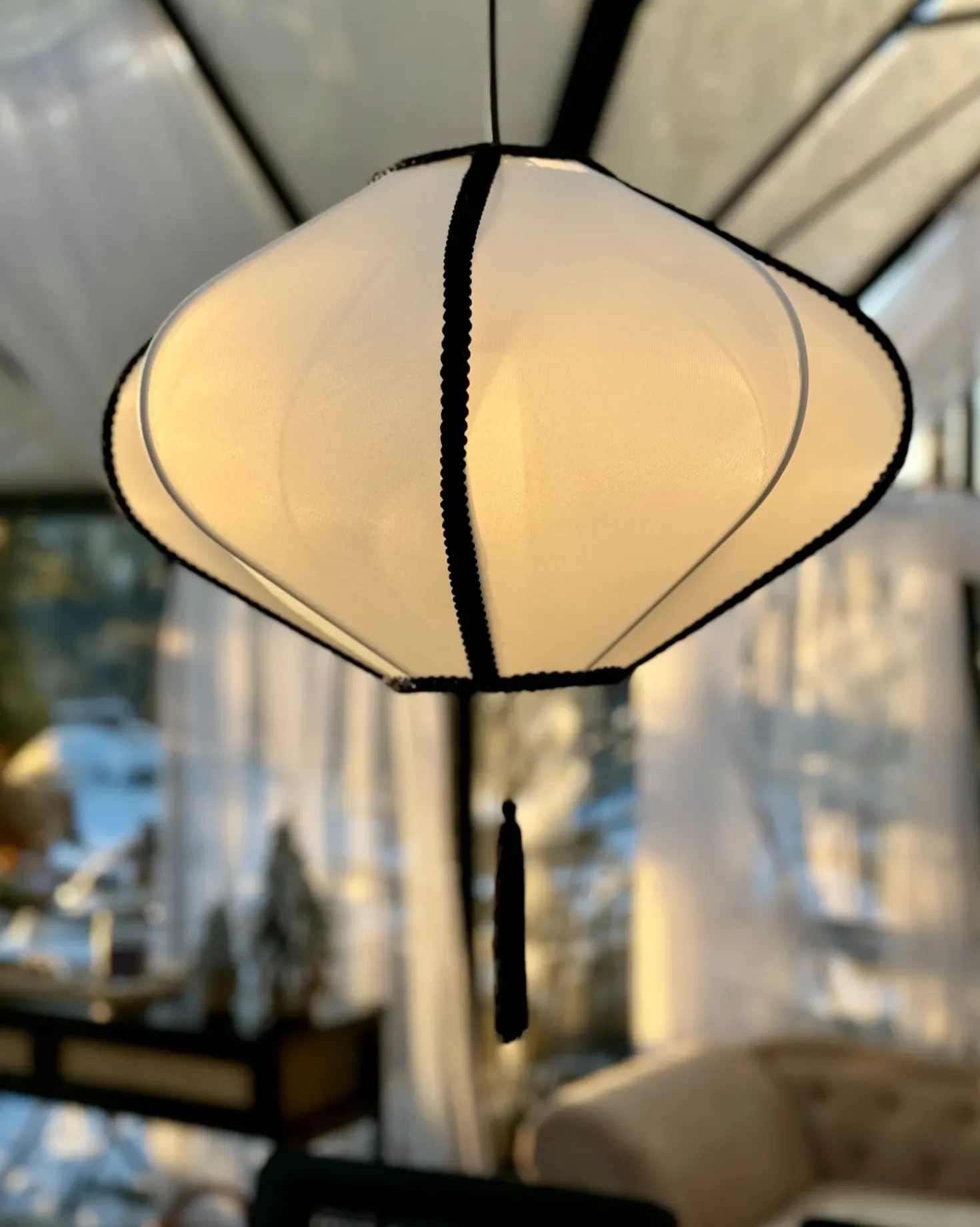 Loftlampe TUCURO Hvid