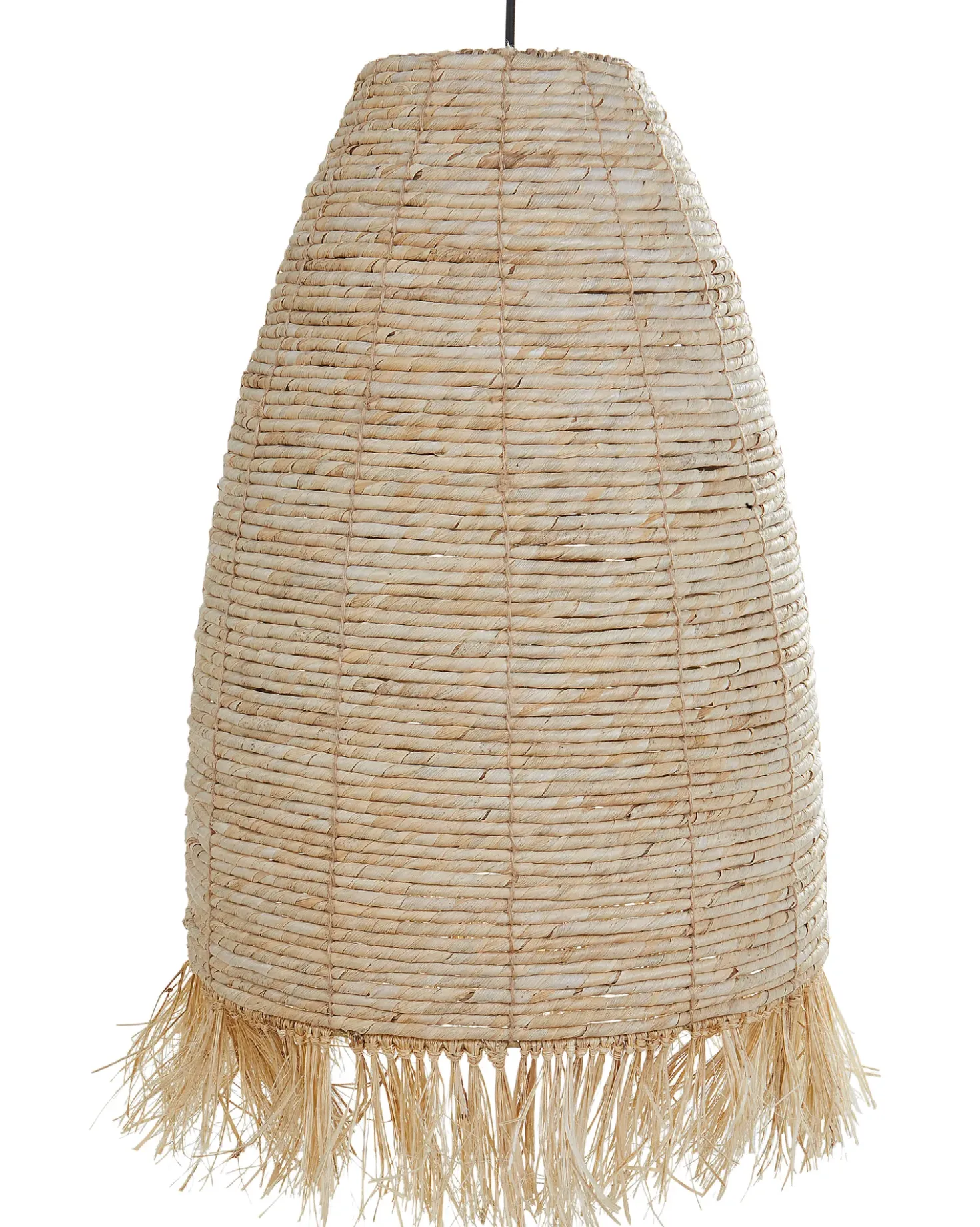 Loftlampe TUTONG Flet Naturlig