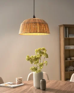 Loftlampe UMBA Flet Naturlig