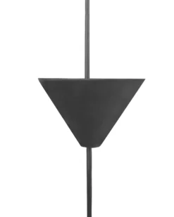 Loftlampe SEGRE S Sort