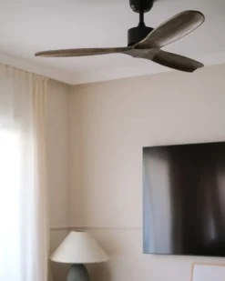 Loftsventilator ARANI Med fjernbetjening Brun