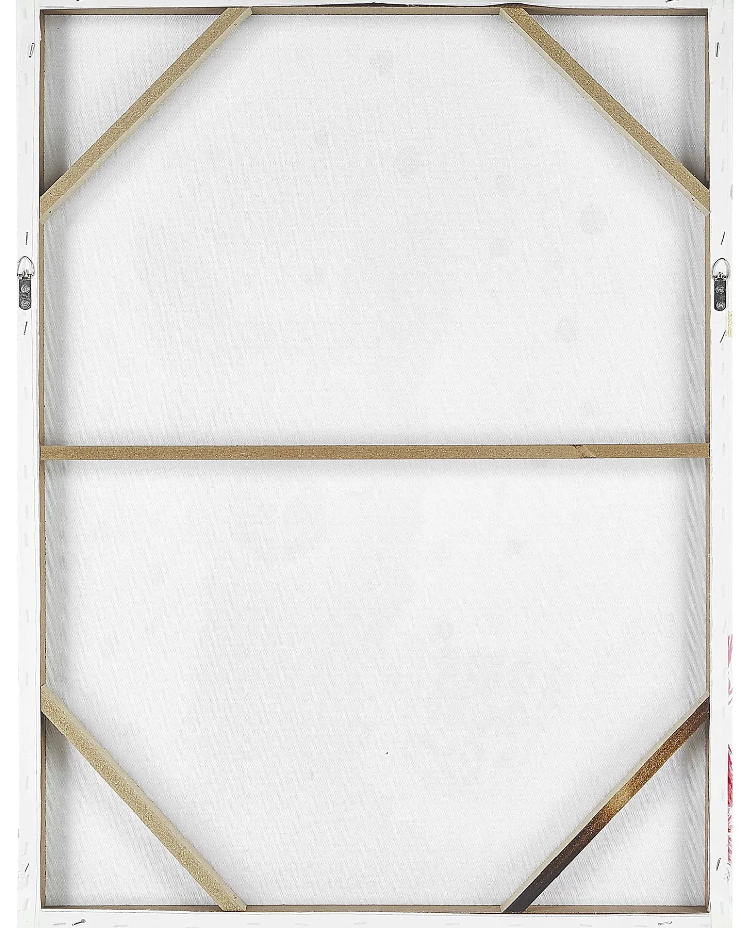 Lærred AFASSA Dyre motiv 60 x 80 cm Lyserød