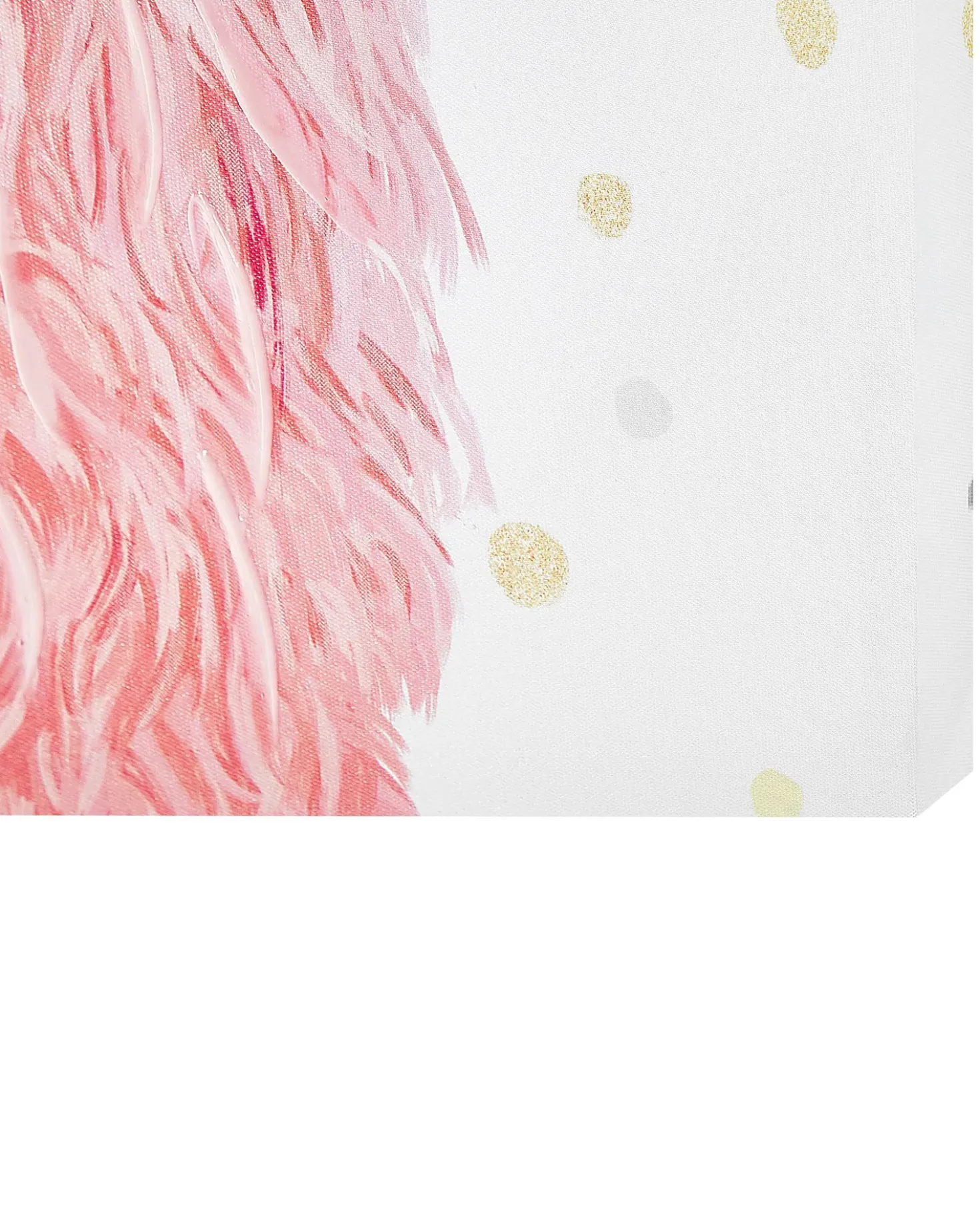 Lærred AFASSA Dyre motiv 60 x 80 cm Lyserød