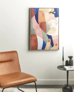 Lærred BITETTO Feminint motiv 63 x 99 cm Multifarvet