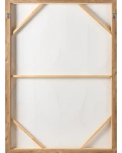 Lærred COLERAINE Abstrakt motiv Beige