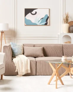 Lærred FORNEA Abstrakt motiv 63 x 99 cm Multifarvet