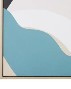 Lærred FORNEA Abstrakt motiv 63 x 99 cm Multifarvet
