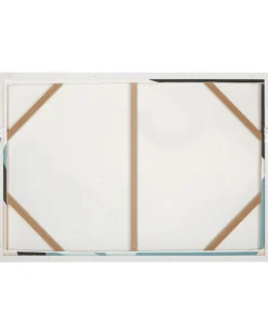 Lærred FORNEA Abstrakt motiv 63 x 99 cm Multifarvet